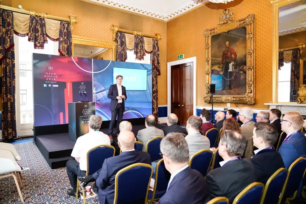 Audio Visual Rental for Waterloo Room conference speaker