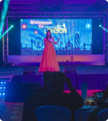 Audio visual equipment hire & rental for Events