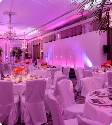 Audio visual equipment hire & rental for Venues