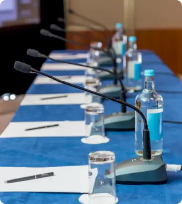 Audio visual equipment hire & rental