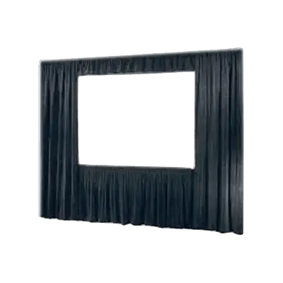 Available For Rent in London Fastfold Screen with Drape Kit