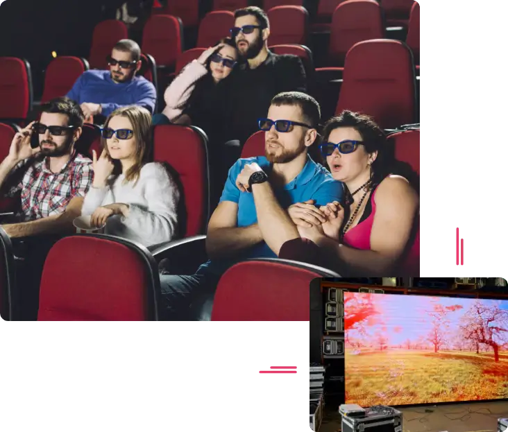 Events Services for film screening in uk