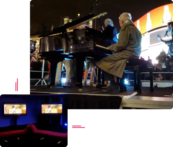 LED Video Wall hire for Fundraisers in london