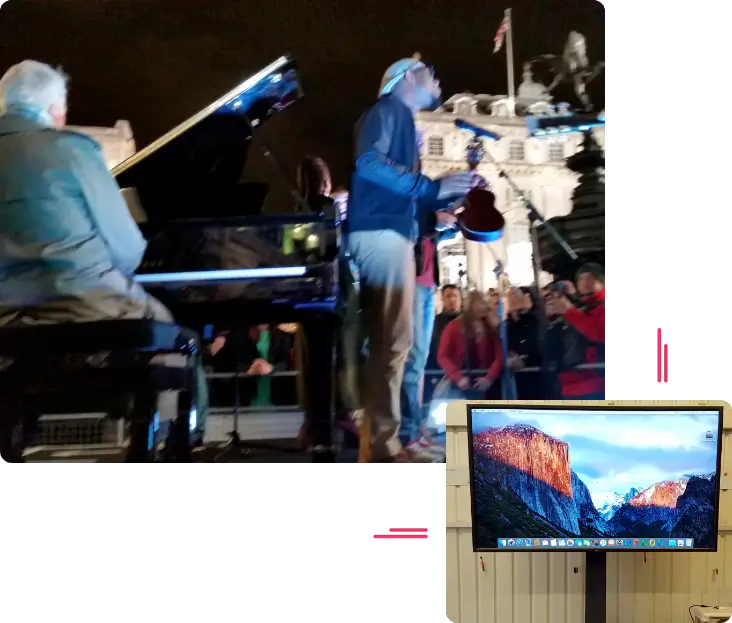 LED Video Wall rental for Fundraisers in london