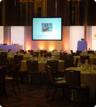 LIVE EVENT PRODUCTION SERVICES FOR Gala Dinners