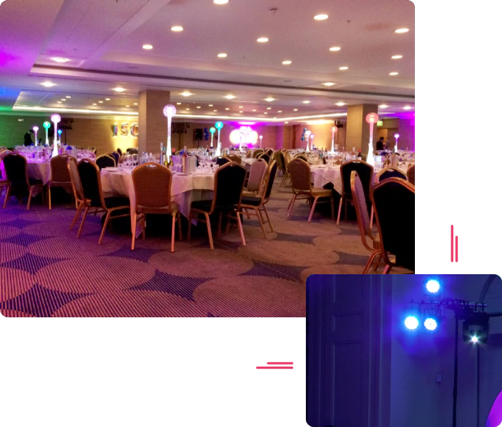Lighting Hire for Fashion Shows in london