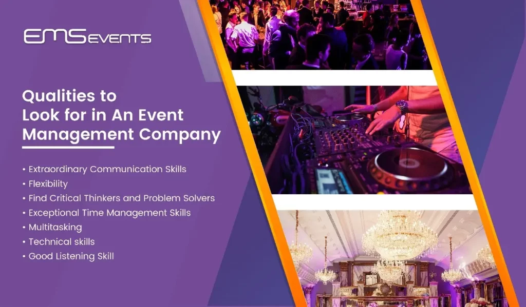 What Qualities to Look for in An Event Management Company