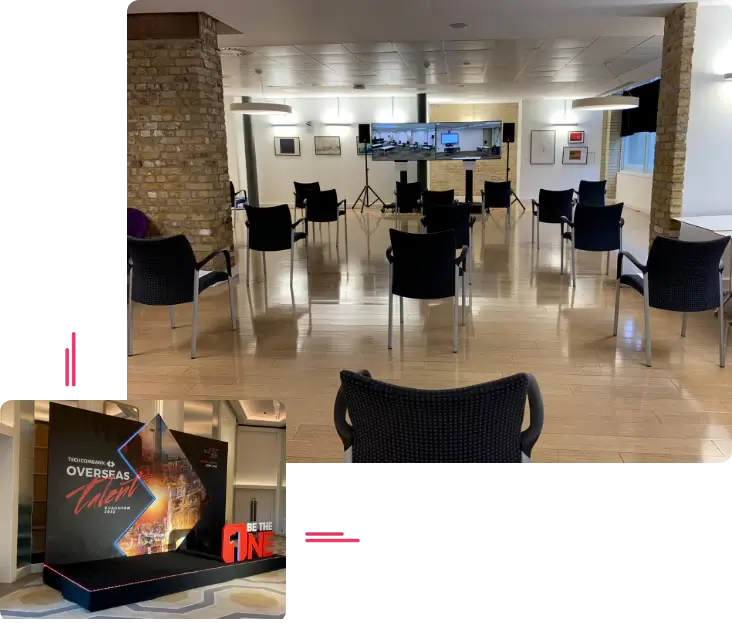 audio visual AV hire for product launches