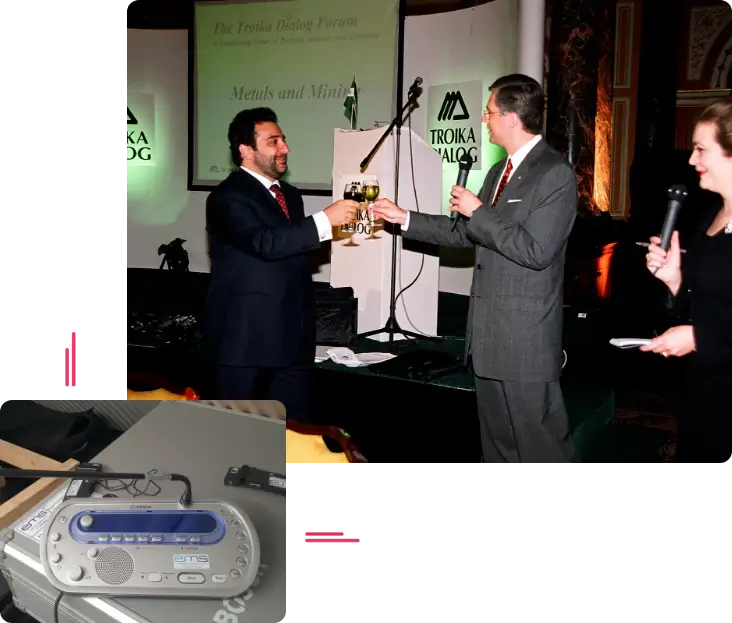 EVENT PRODUCTION FOR CONFERENCES