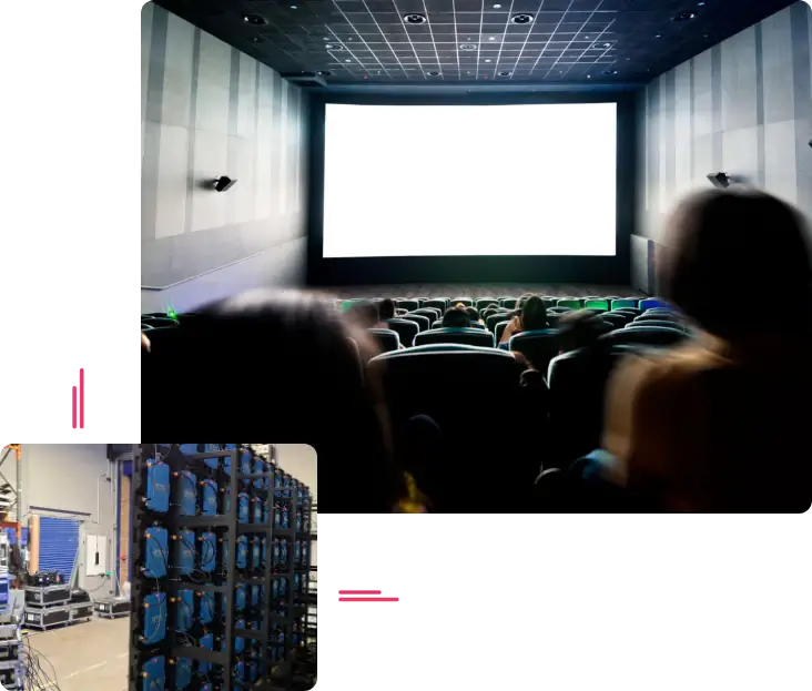 events services in london for film screening