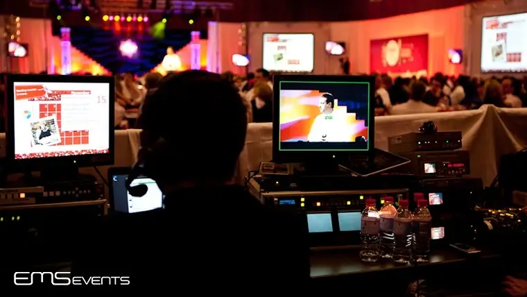 Staging Decor Lighting and AV Equipment