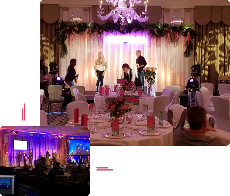 Audio Equipment Hire for Gala Dinners in London