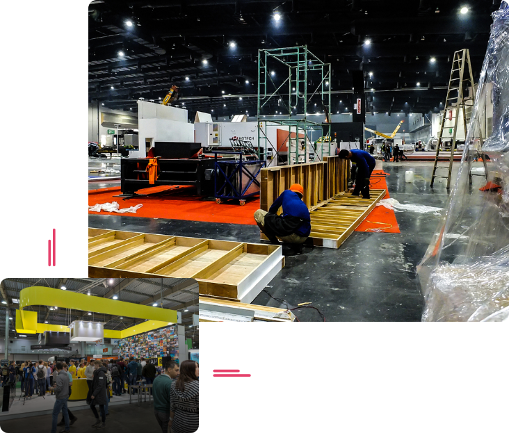 BESPOKE EXHIBITION STAND BUILDER