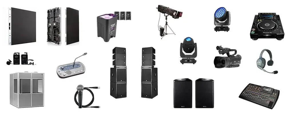 DIFFERENT TYPES OF AUDIO-VISUAL EQUIPMENT