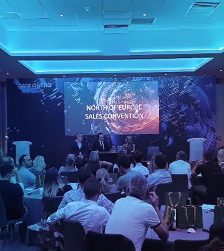 Conference stage set design