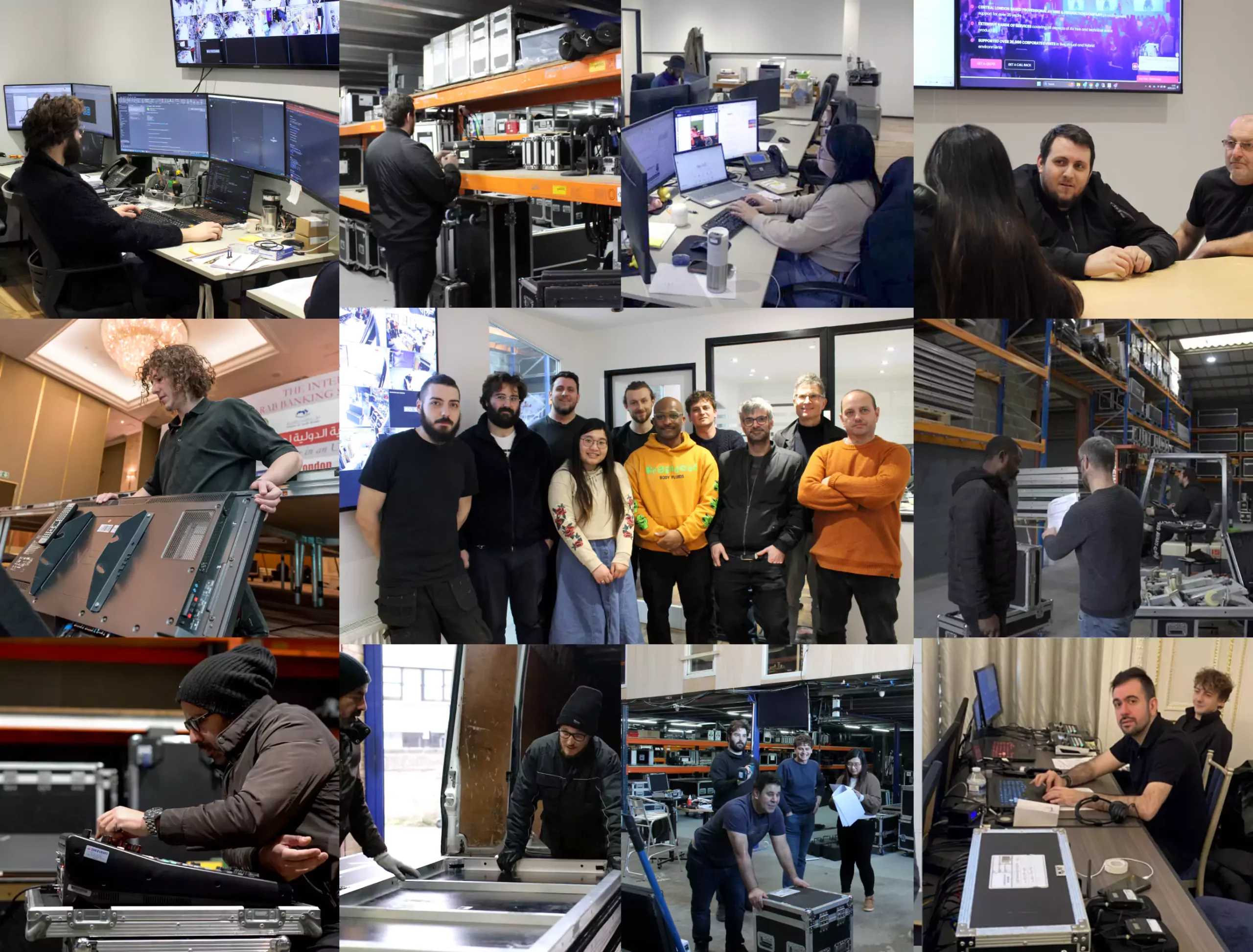 EMS Events Crew UK LONDON