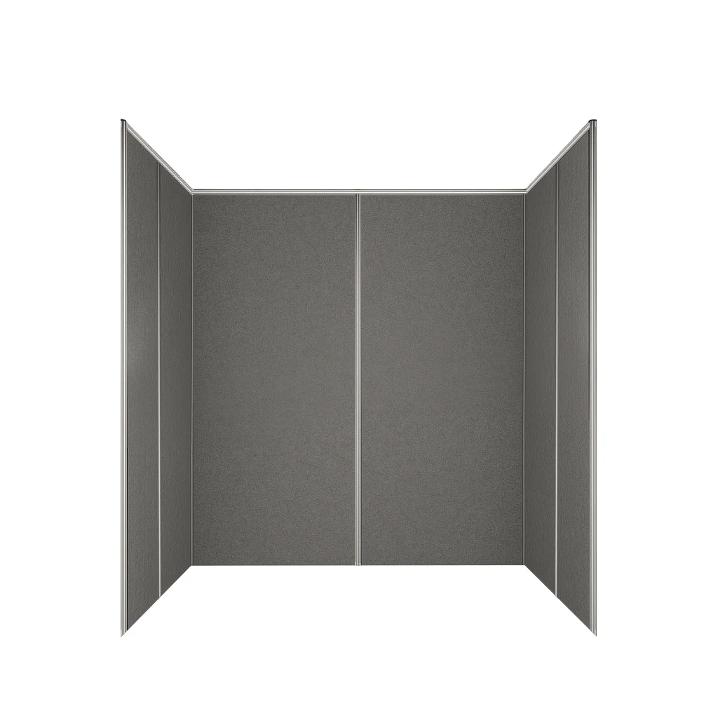 2m x 2m shell scheme without facia​ front view