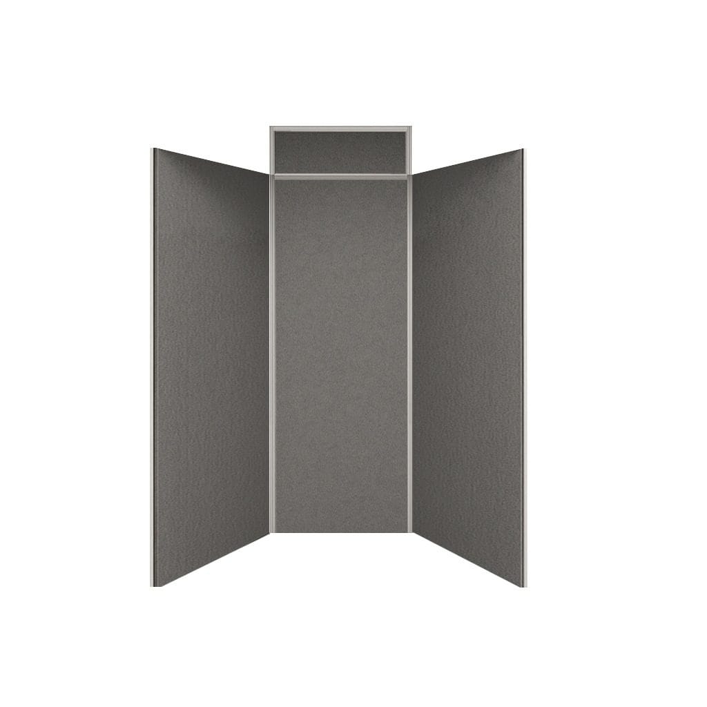 3m x 2m Display Boards with 0.4m central header