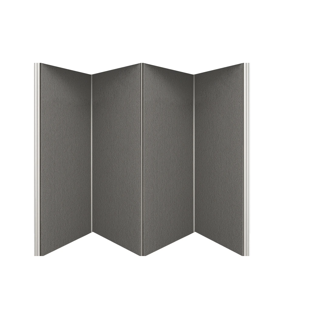 Display board zigzag panel