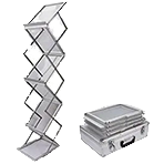 Available-For-Hire-in-London-Floorstanding-Leaflet-Holder