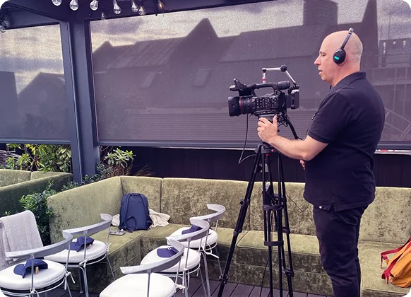 Hybrid events setup by EMS Events